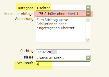 Suche - ohne Übertritt